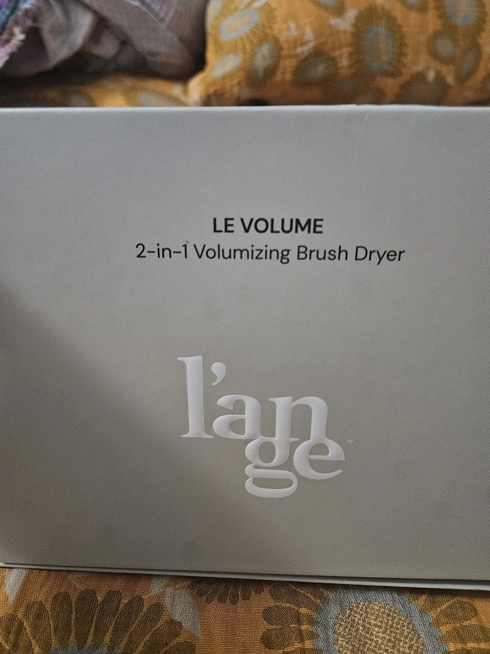 Lange Le Volume 2-in-1 Volumizing Brush Dryer - White and Gray